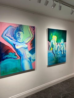 Fruit Punch Oil Painting on Canvas, 120 x 90 cm, Contemporary Art