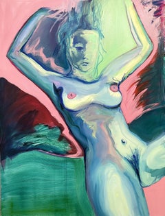 Fruit Punch Oil Painting on Canvas, 120 x 90 cm, Contemporary Art