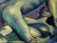 Witness, 2025 Oil on Canvas Figurative Painting, 60 x 70 cm, New