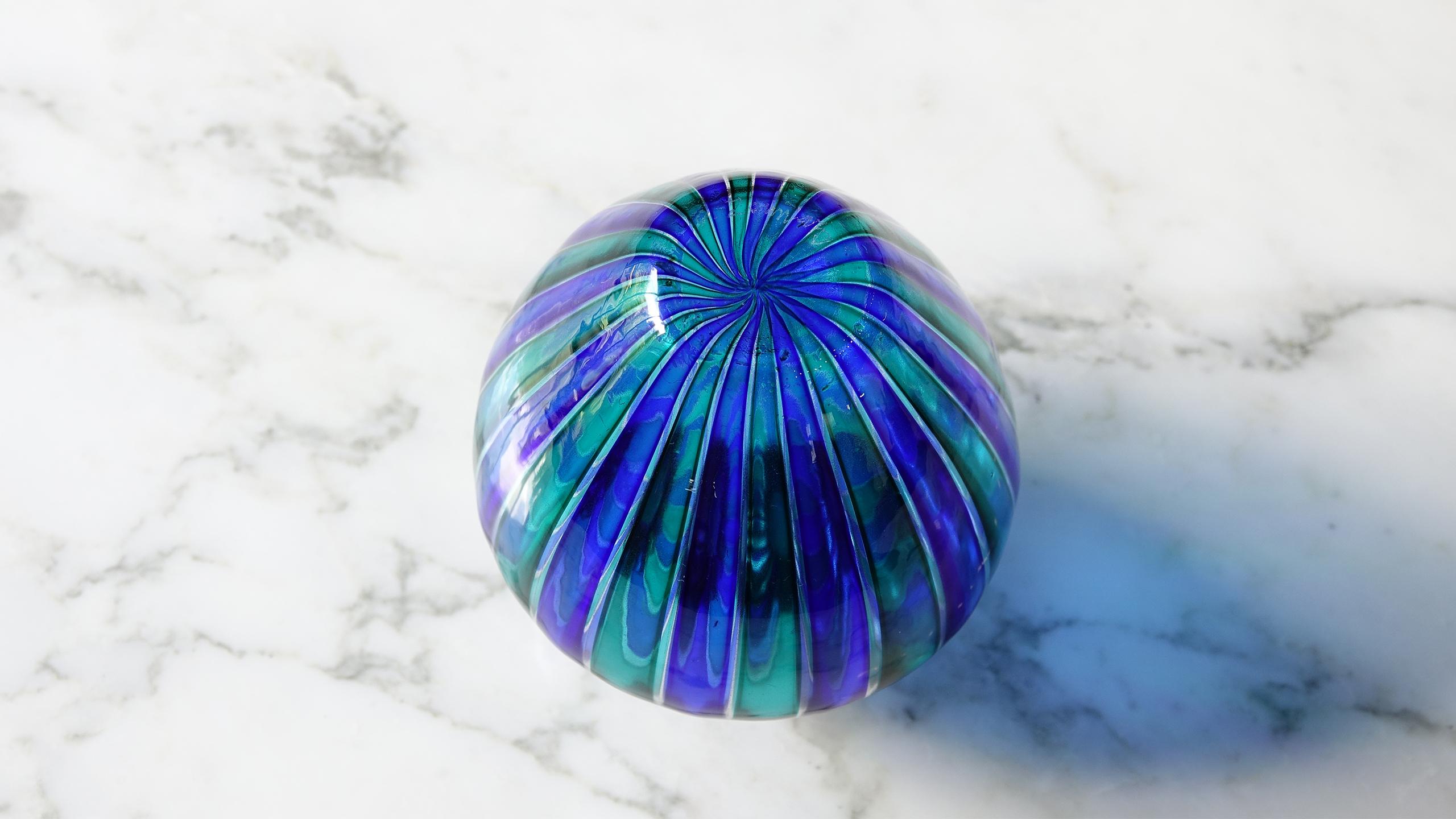 Orland Zennaro Murano Glass Vase, Italy, 1960 1