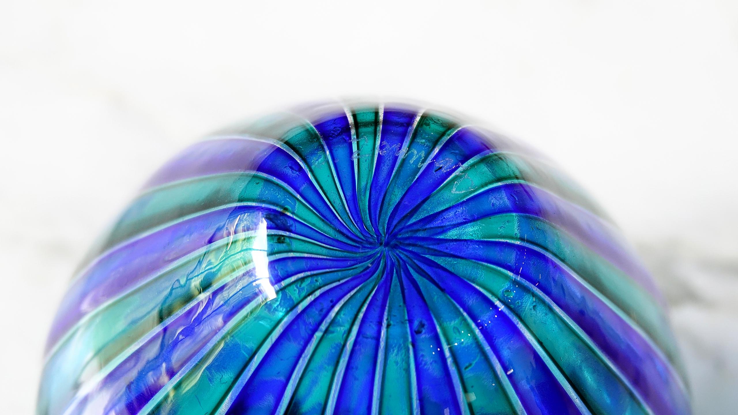 Orland Zennaro Murano Glass Vase, Italy, 1960 3