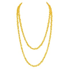 Orlandini Hypermodern Gold Necklace