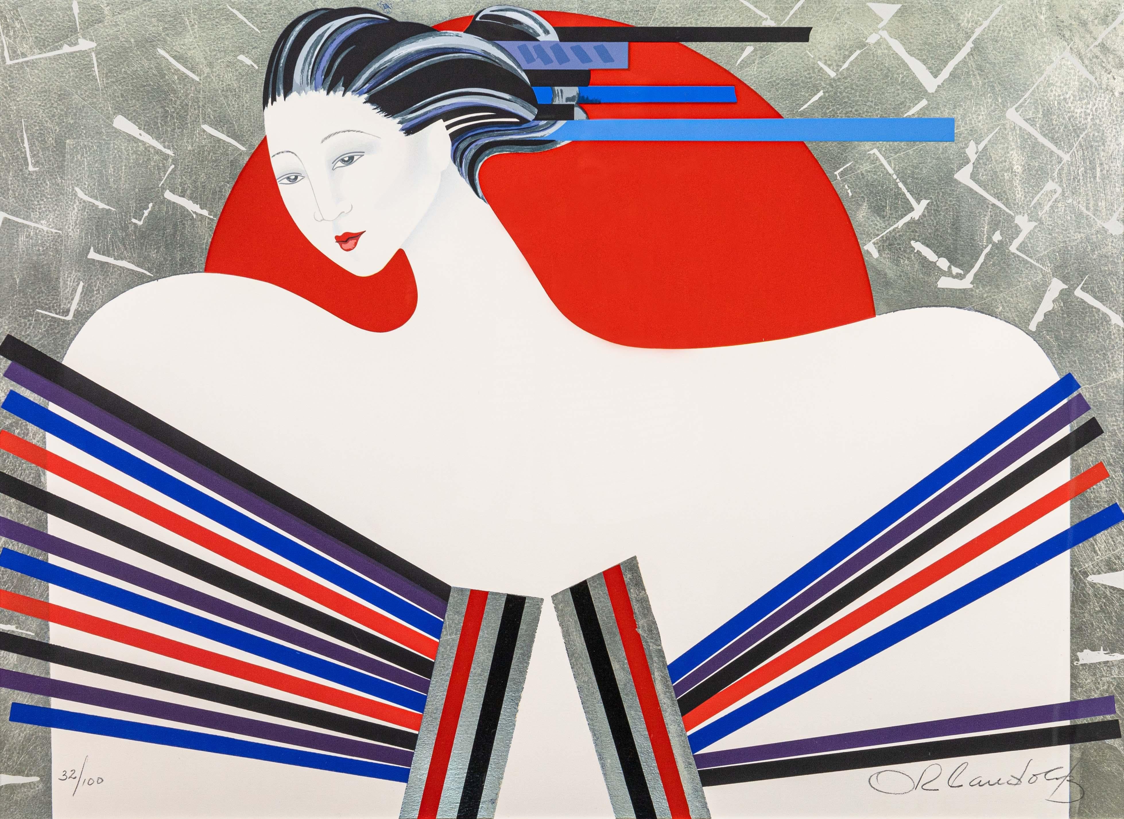 Orlando Agudelo Botero Gran Oriente Zeitgenössische signierte Serigraphie (Moderne) im Angebot