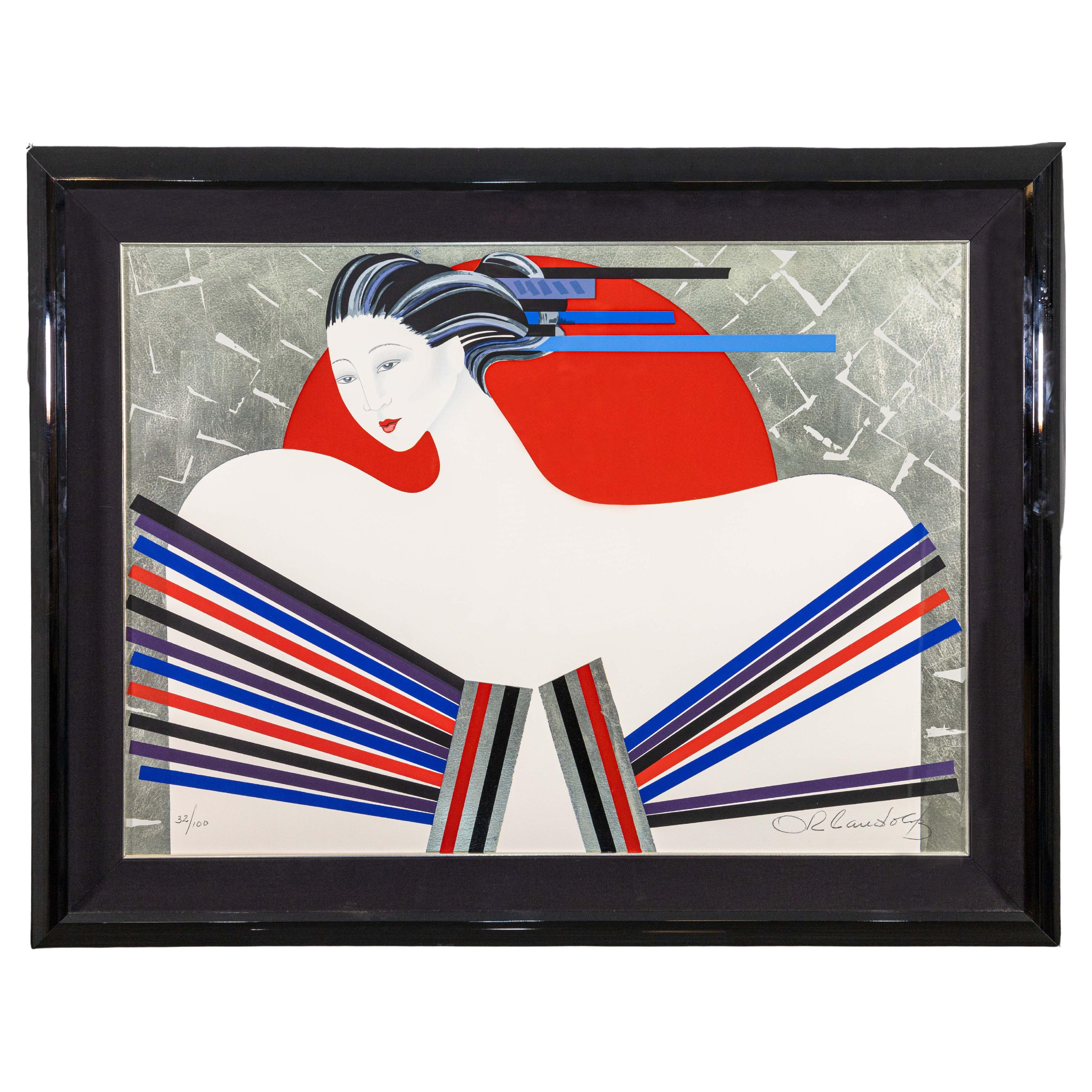 Orlando Agudelo Botero Gran Oriente Contemporary Signed Serigraph