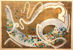 Untitled Mixed Media Collage by: Orlando Agudelo-Botero