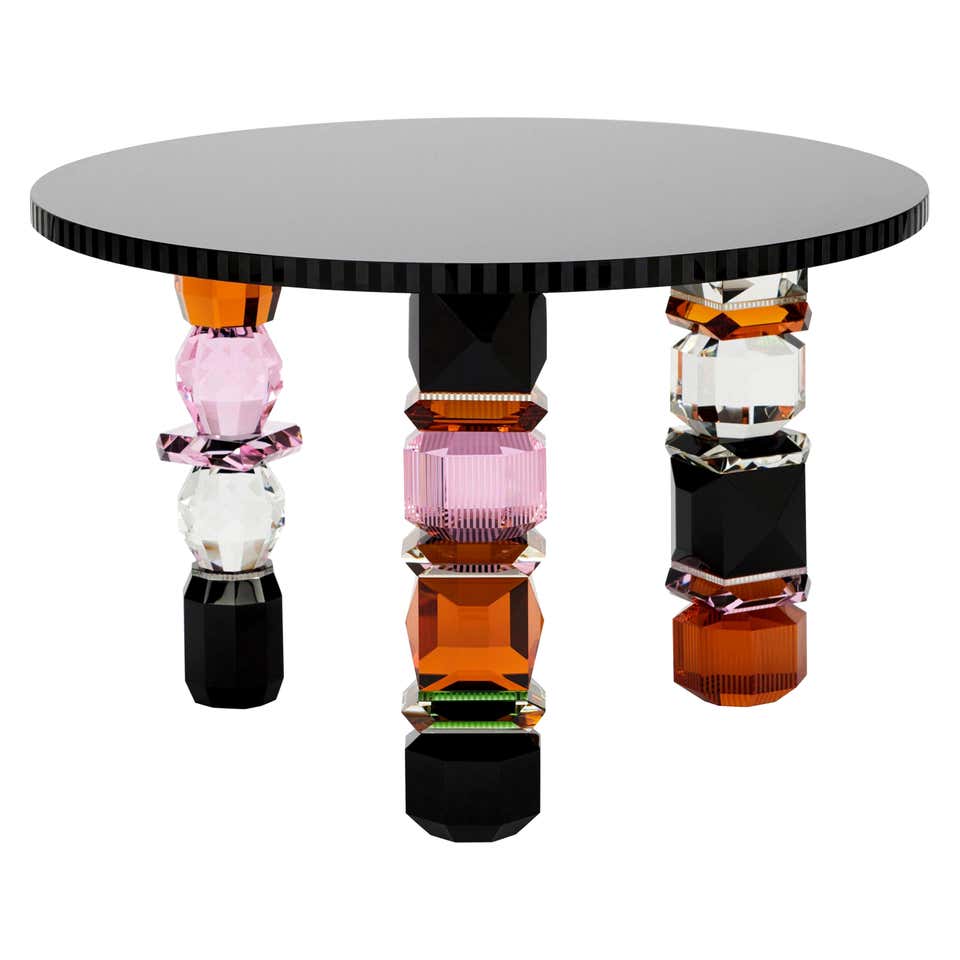 Hand-Sculpted Detroit Contemporary Crystal Table For Sale at 1stDibs ...