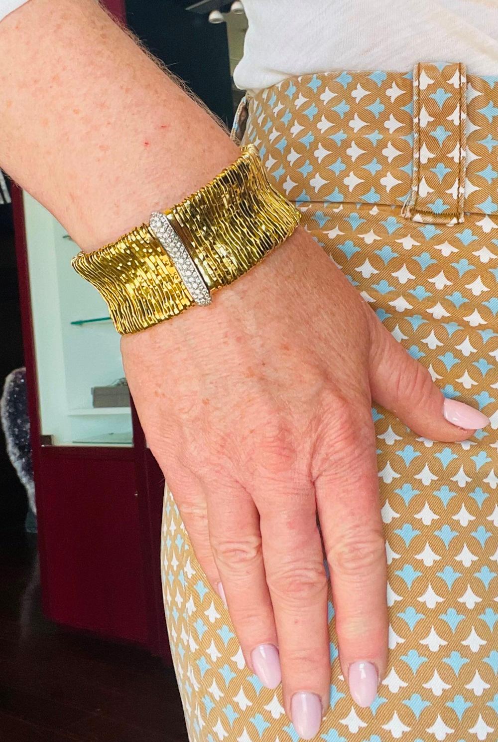 Orlando Orlandini, 18K-Armband für Damen oder Herren