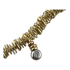Orlando Orlandini 18K Yellow Gold Diamond Necklace