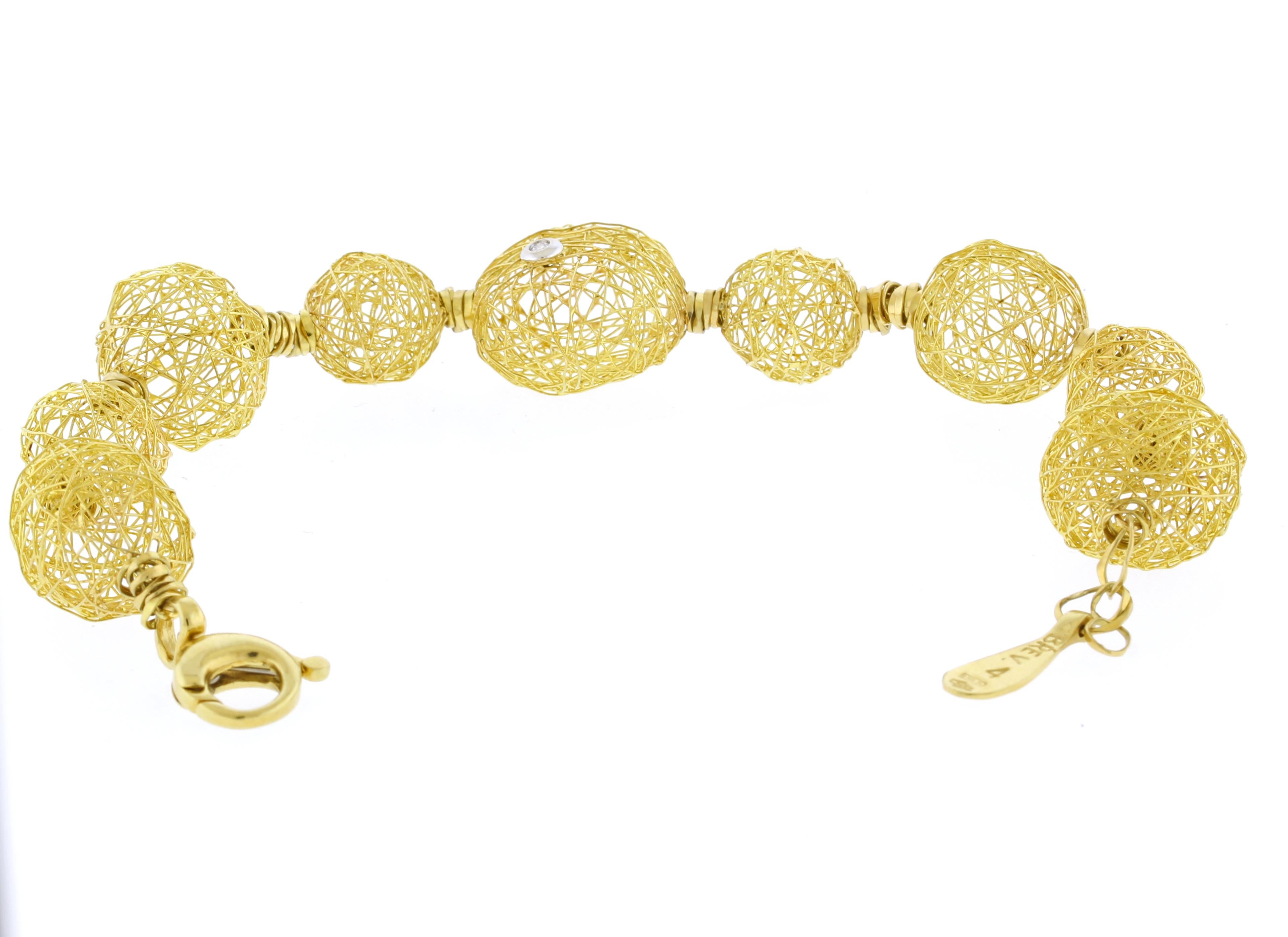 Orlando Orlandini Arianna Armband aus 18 Karat Arianna im Zustand „Hervorragend“ im Angebot in Bethesda, MD