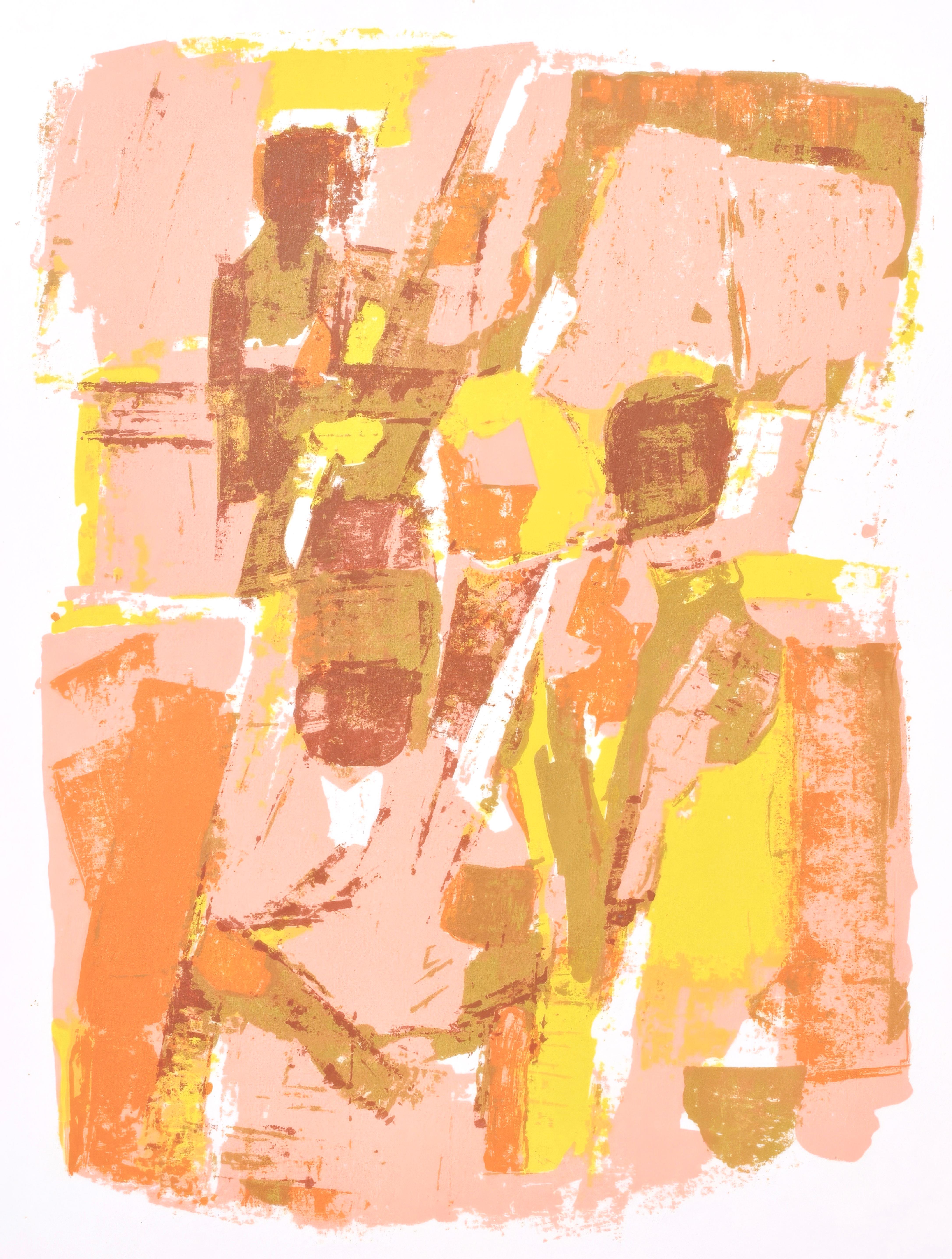 Orlando Pelayo, Sans titre, extrait de Albert Camus, œuvres complètes, 1962