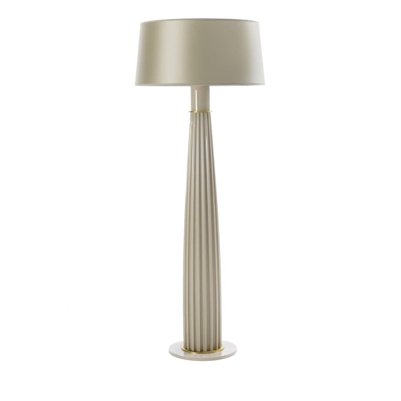 Orlando White Floor Lamp