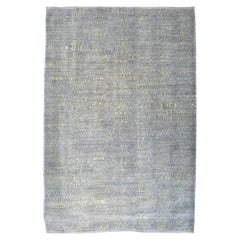 Orley Shabahang "Bucolic" Gray and Green Contemporary Persian Rug