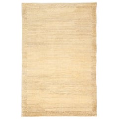 Tapis persan moderne du milieu du siècle dernier, Orley Shabahang "Field" 6' x 9'