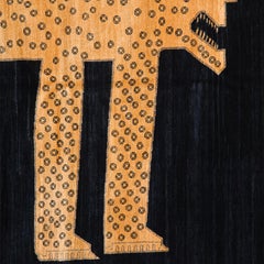 Orley Shabahang "Spotted Lion" Contemporary Persian Animal Rug