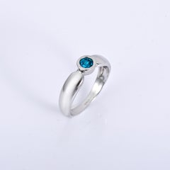 Orloff of Denmark, 0.55 ct Natural Zircon Ring in 925 Sterling Silver