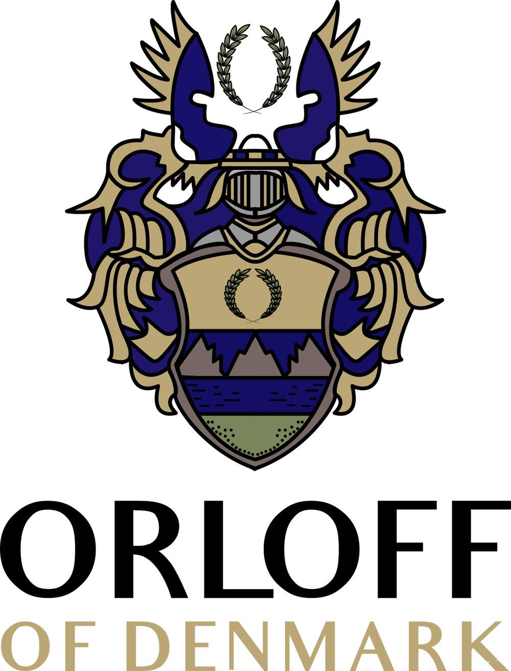 Orloff of Denmark, Statement-Ring 925 Silber, 18 Karat vergoldeter Onyx & Saphir im Angebot 3