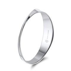 Orloff of Denmark - 999. Fine Silver, Moebius Strip Bangle
