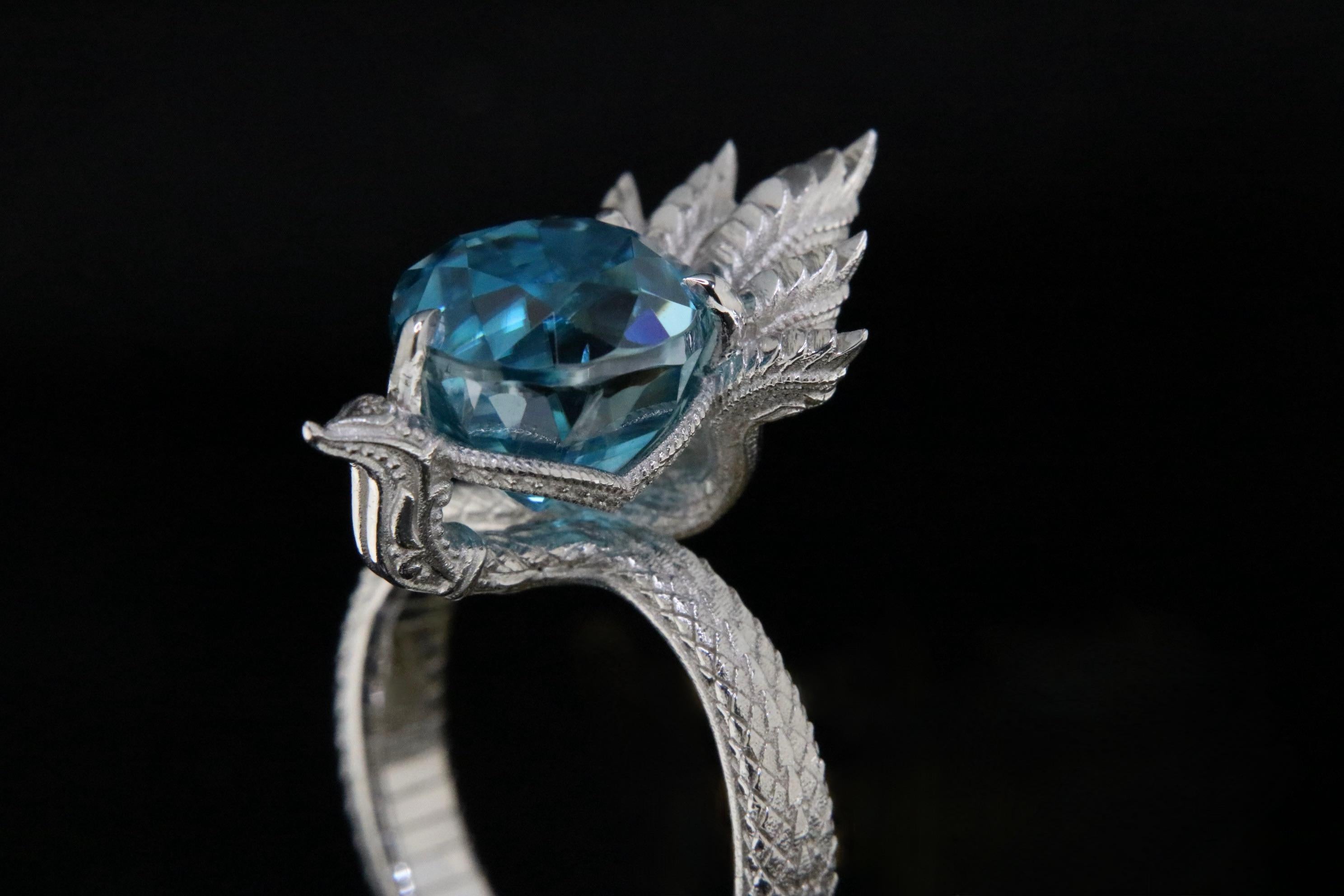 blue diamond ring meaning