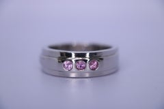 Orloff of Denmark, Fancy Pink Sapphire 925 Sterling Silver Ring