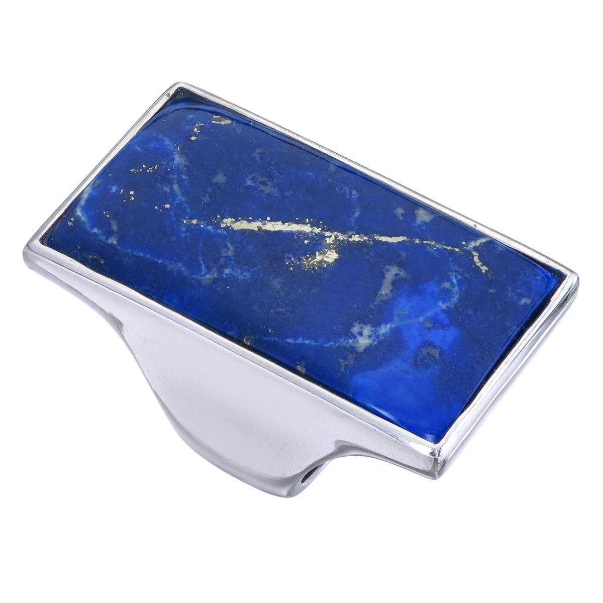 Orloff of Denmark; 38.4 carat Lapis Lazuli Sculpture ring fashioned out of 925 Sterling Silver.

From our latest collection based solely on the beautiful Lapis Lazuli.
This piece features an impressive rectangle cut lapis lazuli which has been