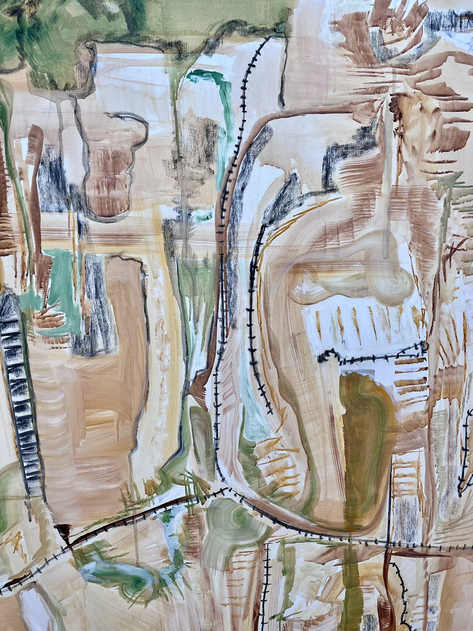 Africa - abstract painting For Sale 5