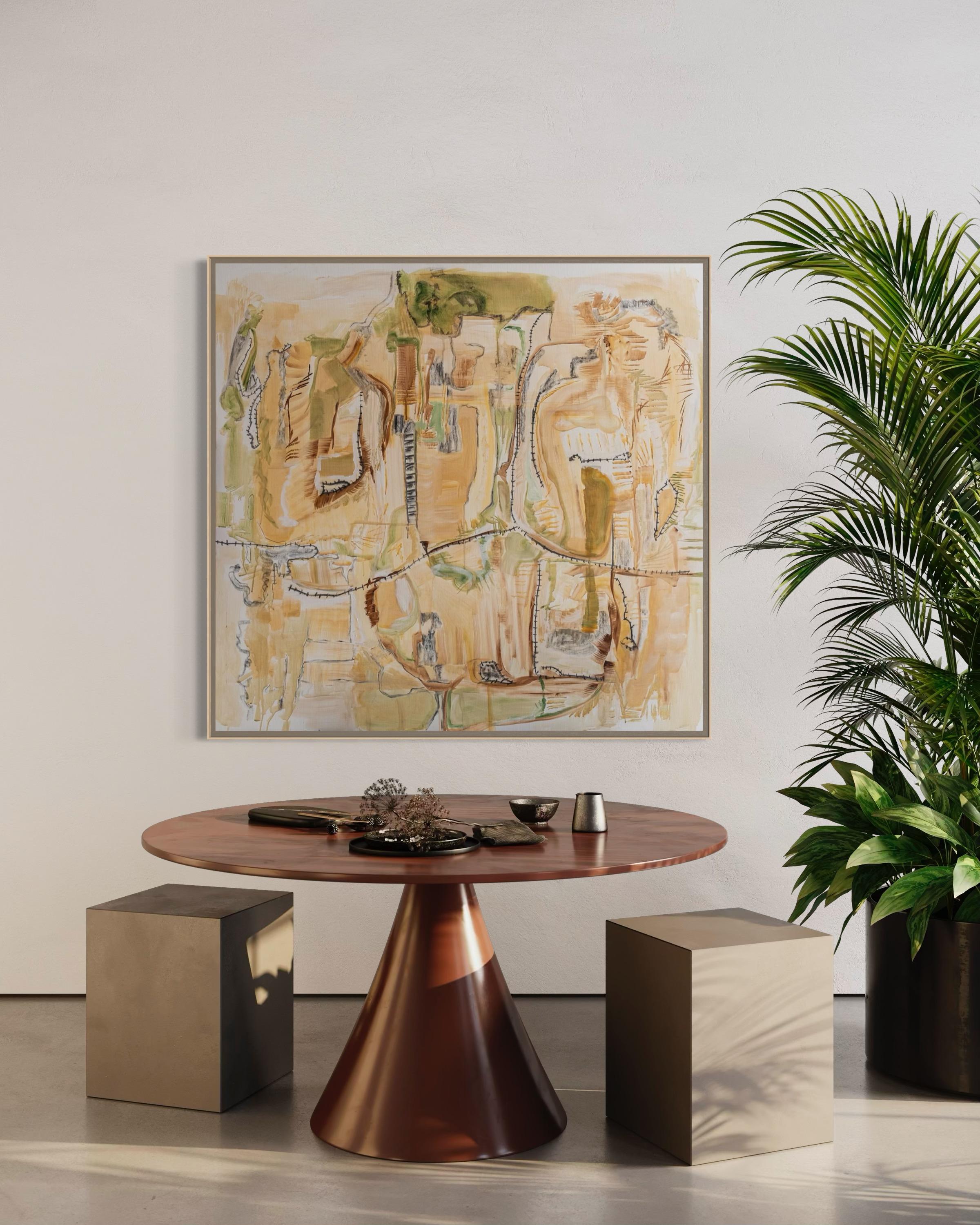 Africa - abstract painting For Sale 7