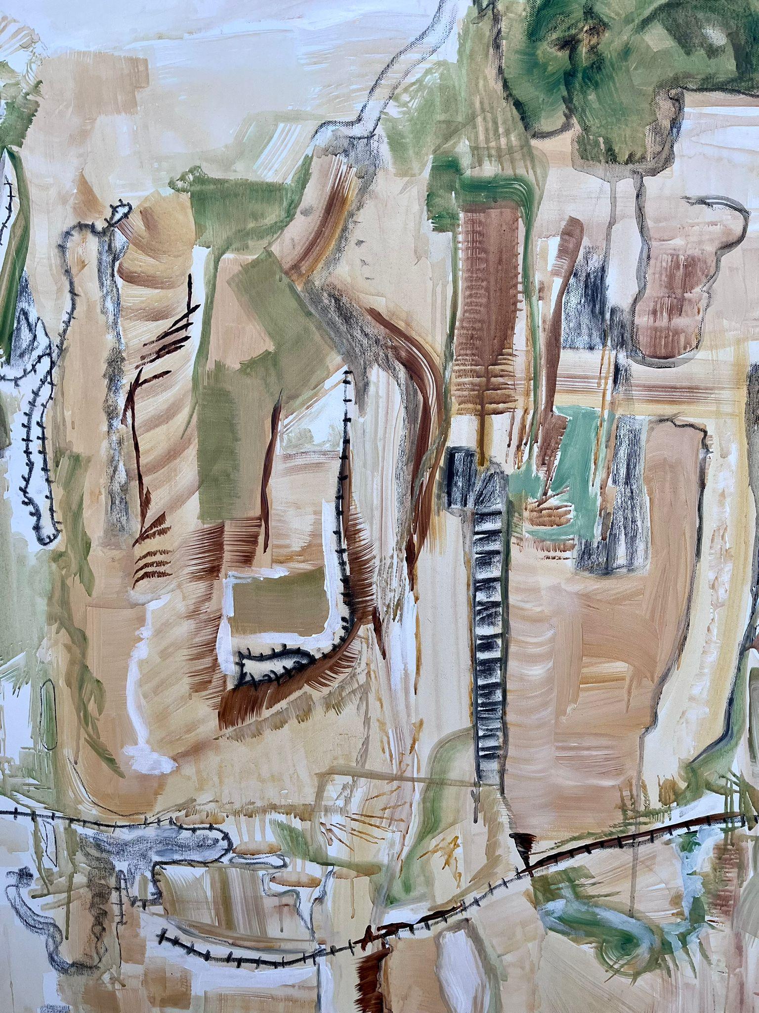 Africa - abstract painting For Sale 2