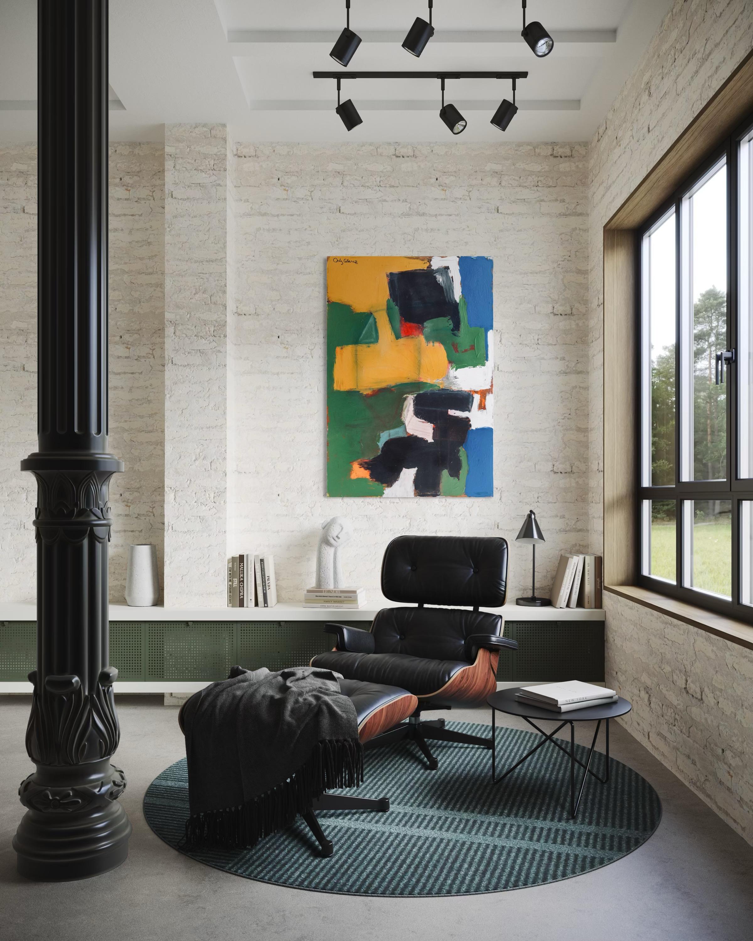 Bold Horizons - abstrakte Malerei im Angebot 6