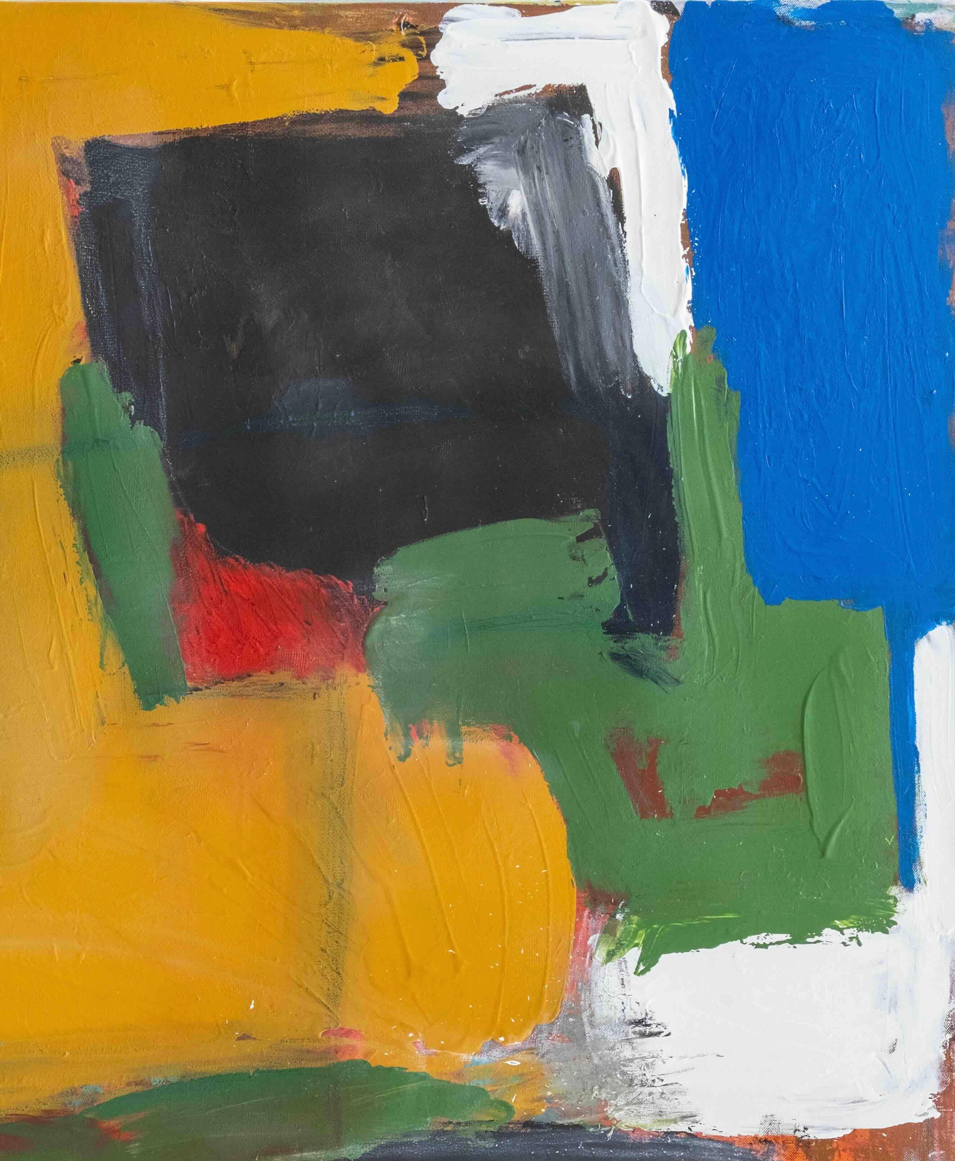 Bold Horizons - abstrakte Malerei – Painting von Orly Glancz