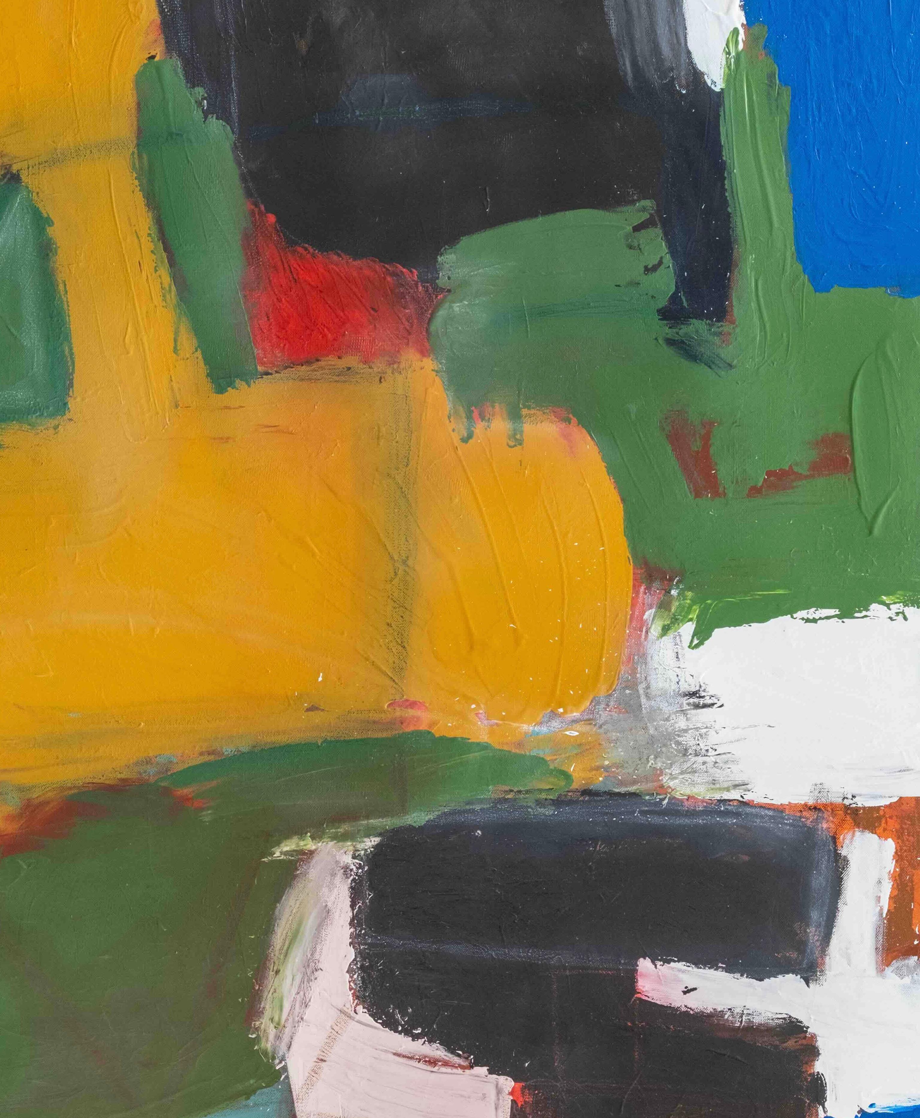 Bold Horizons - abstrakte Malerei (Abstrakt), Painting, von Orly Glancz