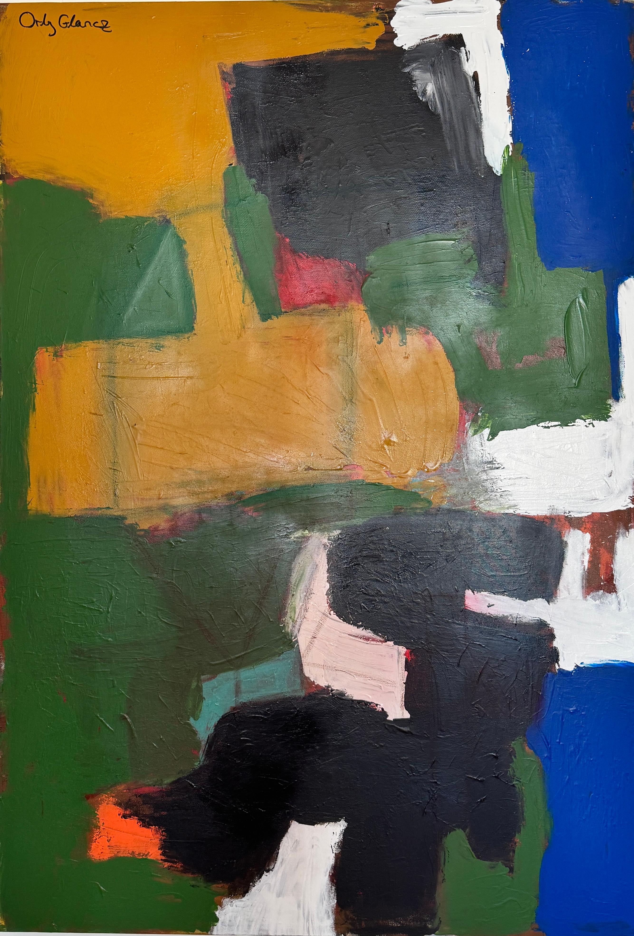 Orly Glancz Abstract Painting – Bold Horizons - abstrakte Malerei