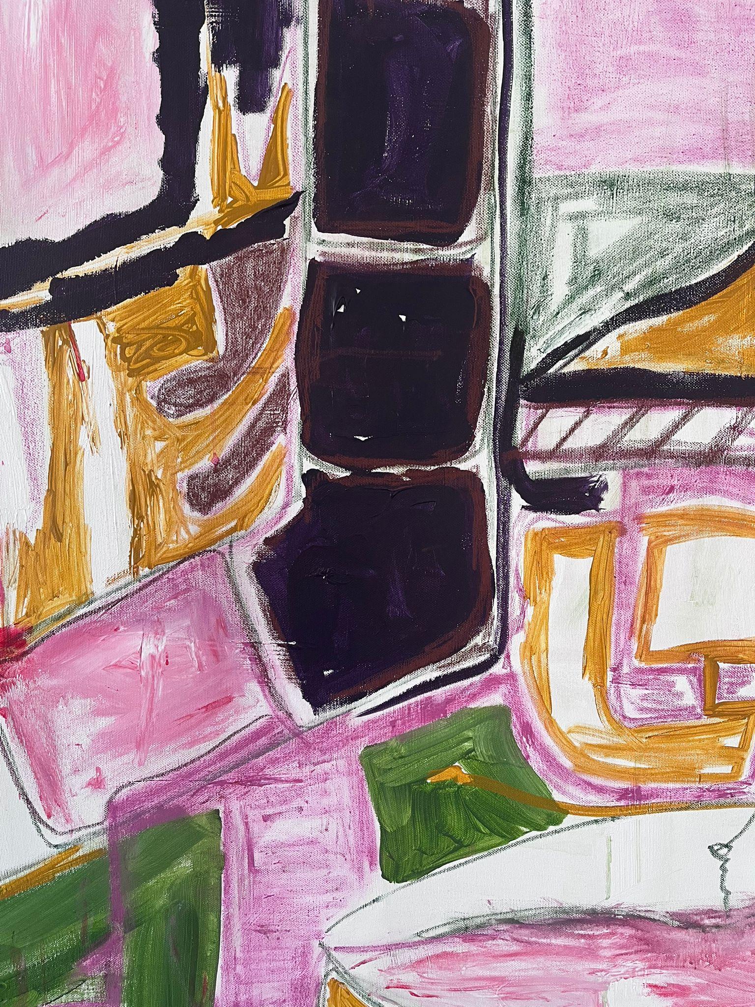 Energy in motion - abstract painting For Sale 1