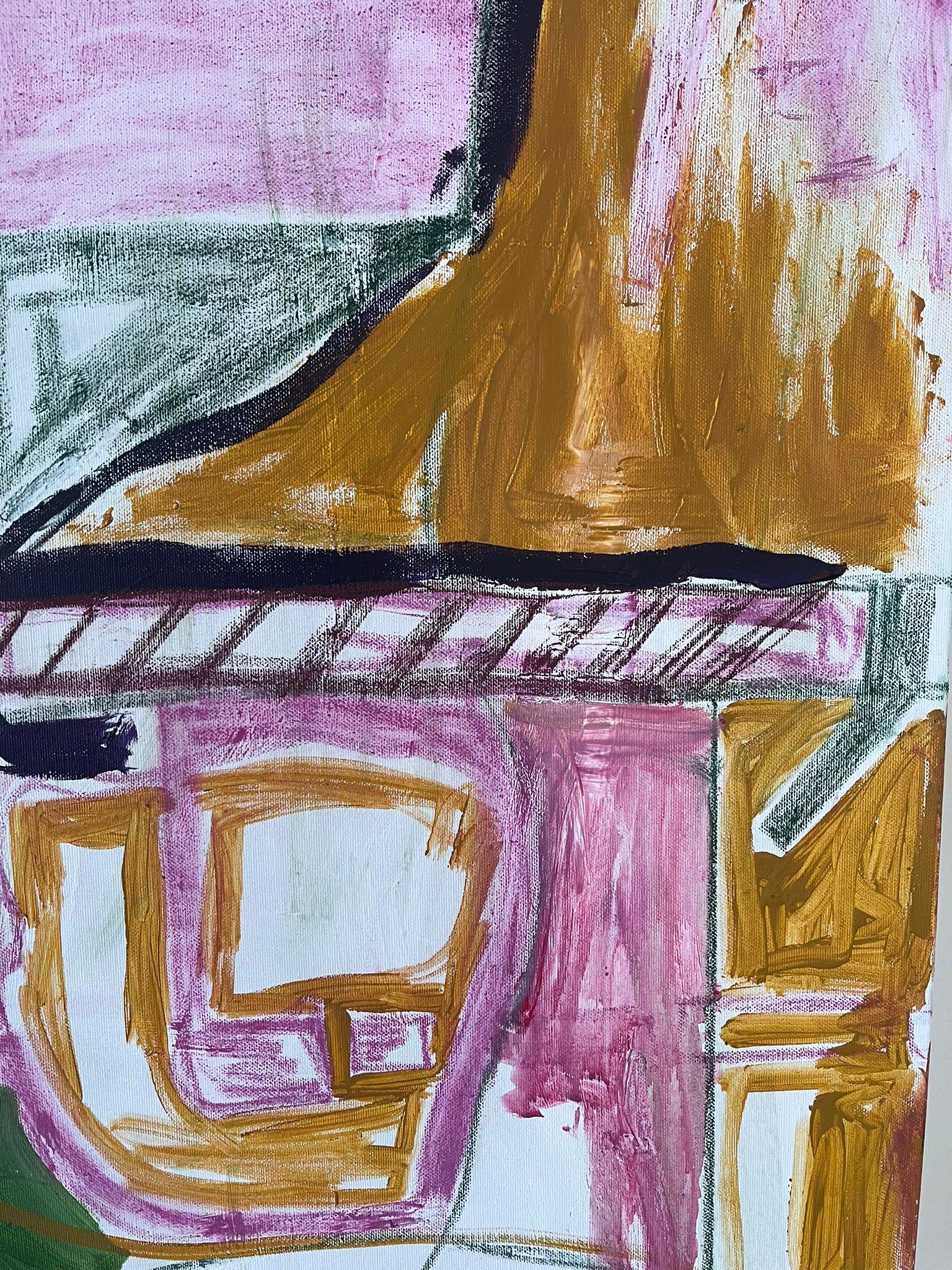 Energy in motion - abstract painting For Sale 2