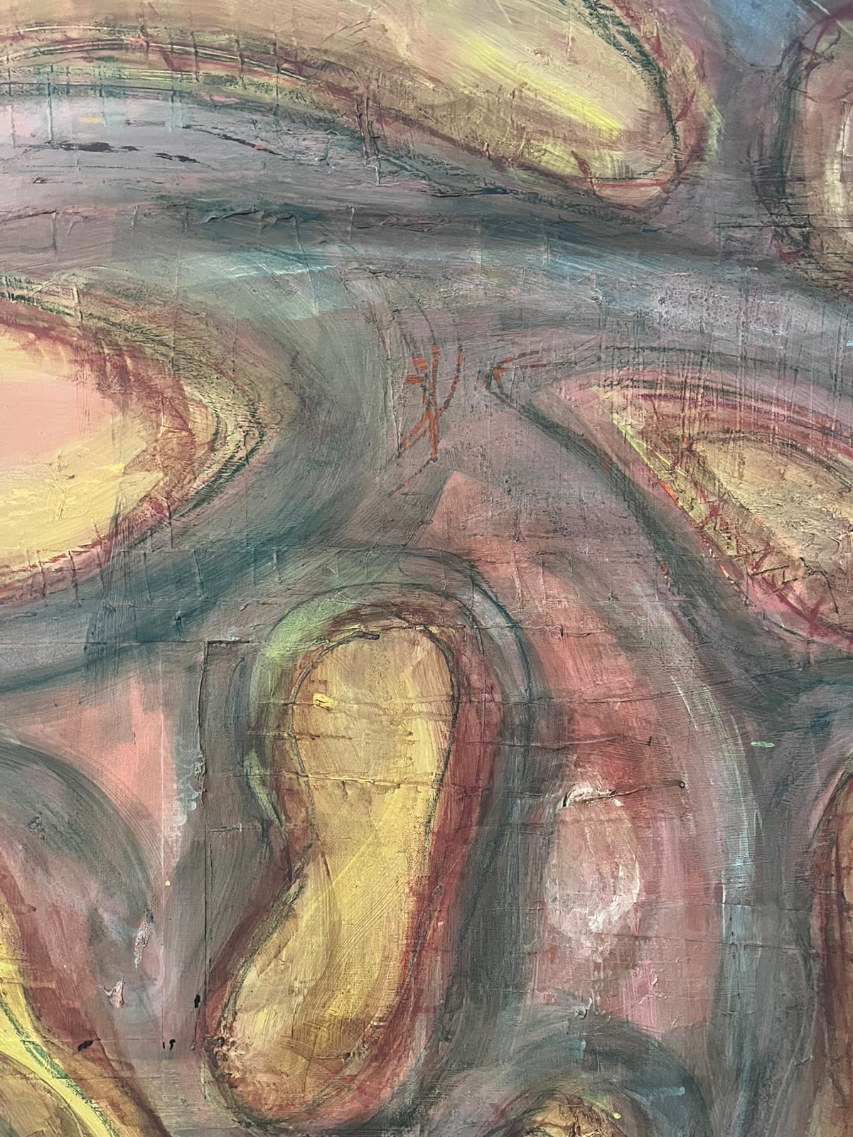 Shaking up - abstract painting en venta 2