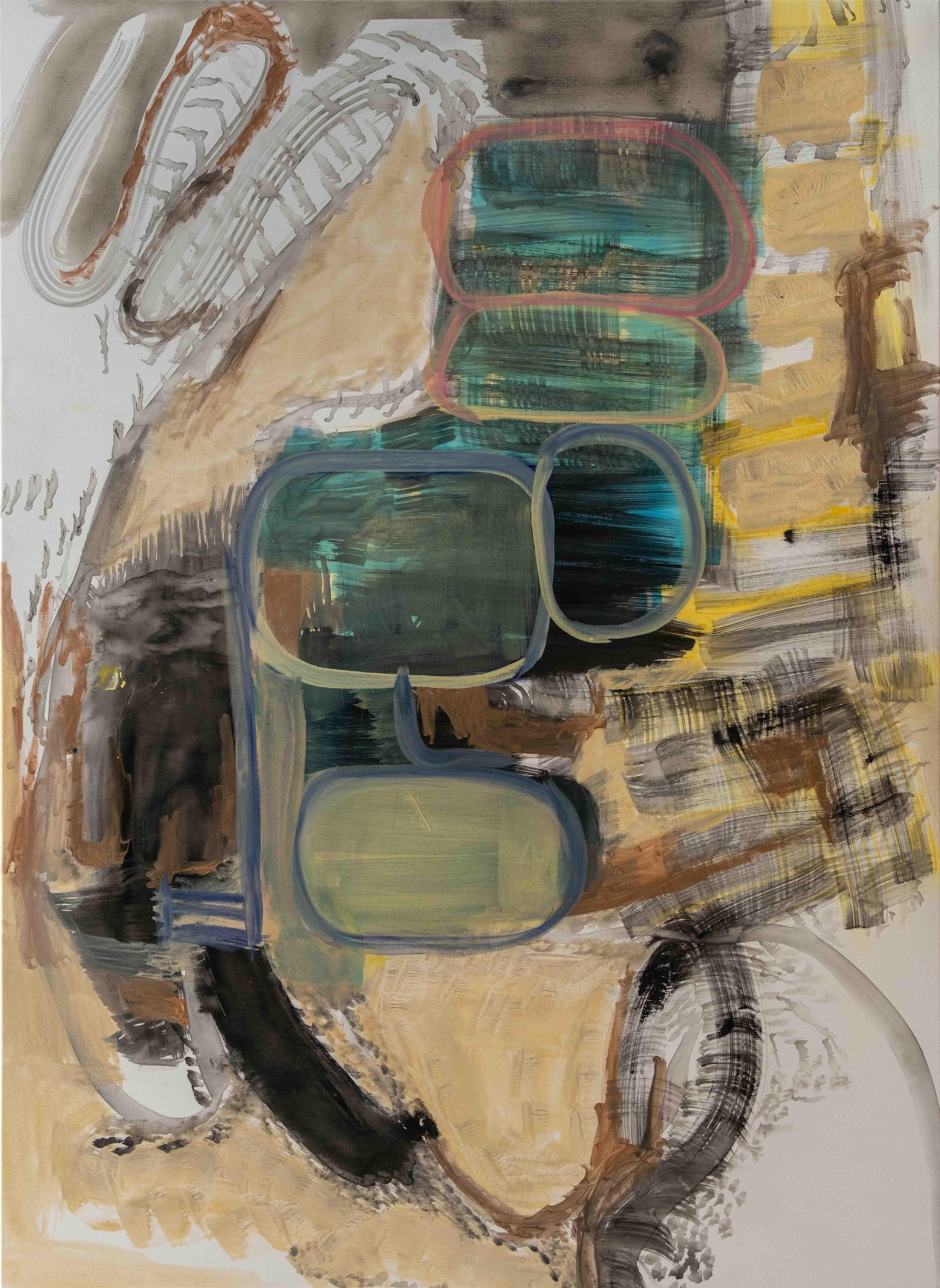 Up and beyond Abstract Painting, Colorful Expression, 130X95 cm