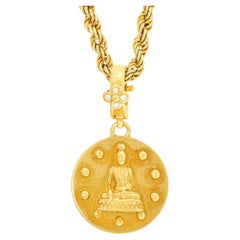 Orly Marcel Gold Buddha Pendant