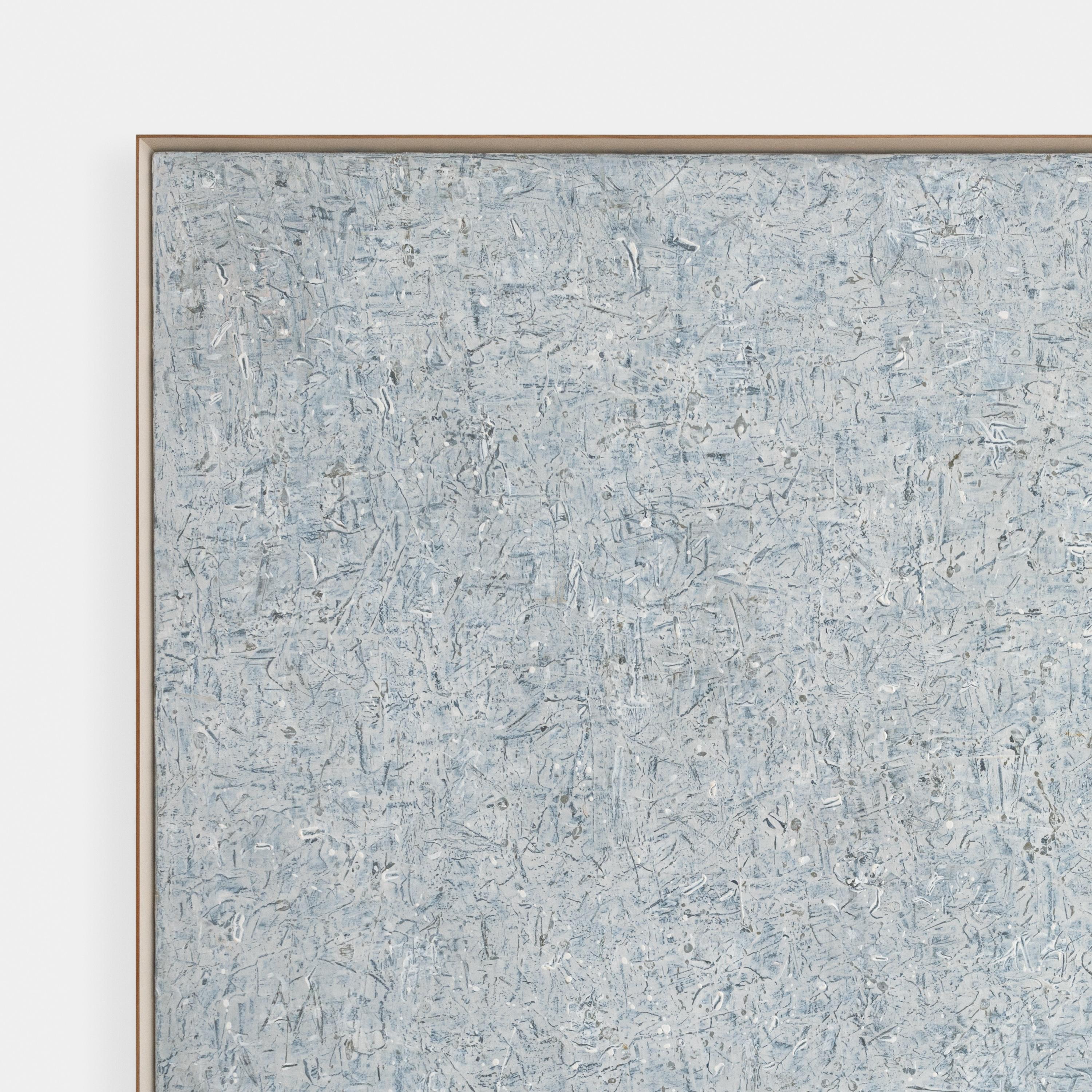 Unendlich (Grau), Abstract Painting, von Orly Rabinowitz