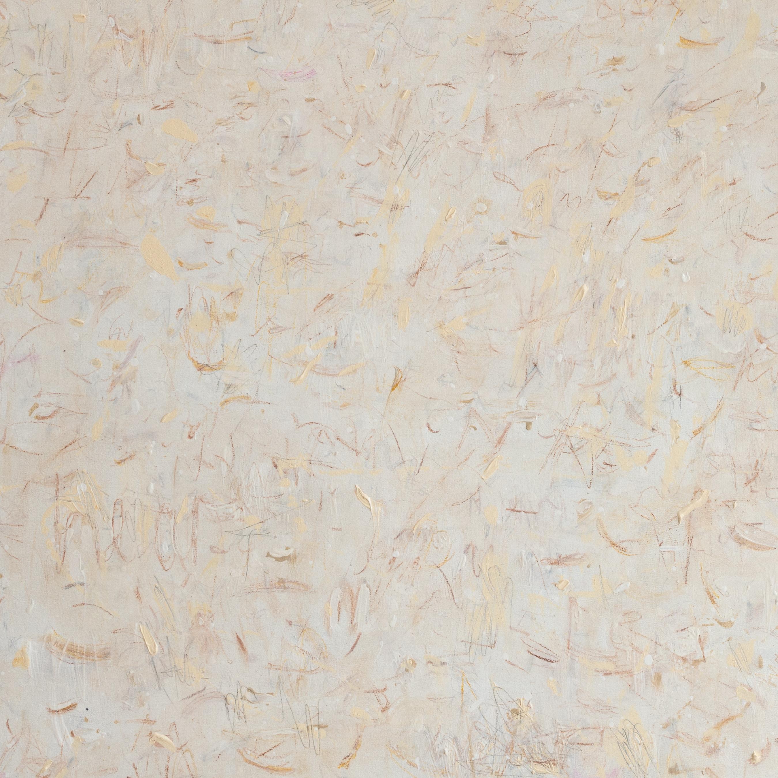 Perception I (Hear) - Painting by Orly Rabinowitz