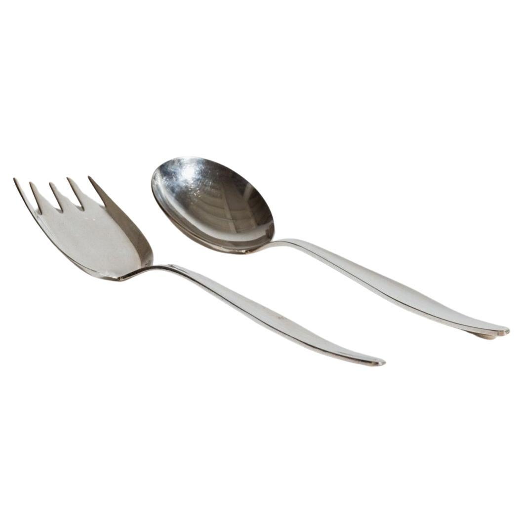 Servierbesteck "Orly" aus Metall, Christofle, 1970er Jahre im Angebot
