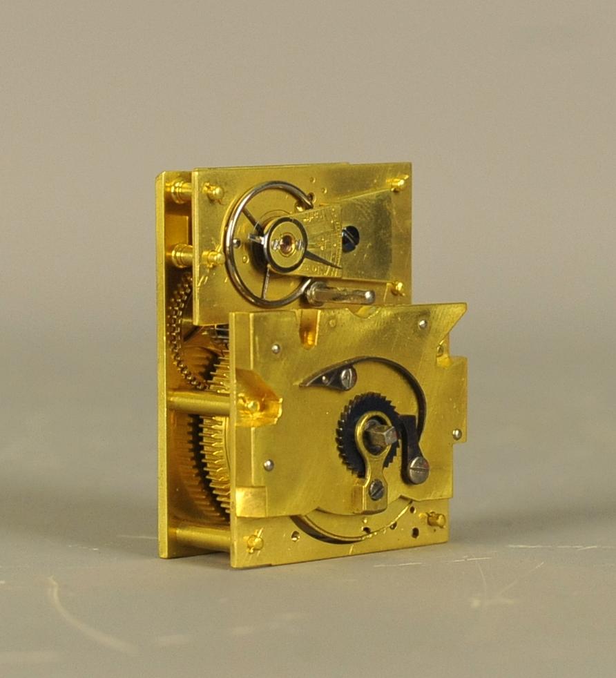 Ormlou mounted English Miniature Carriage Clock 1