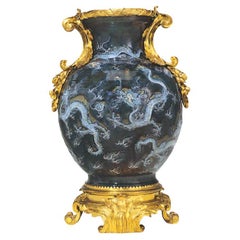 Ormolu Bronze Mounted Chinese Porcelain Vase