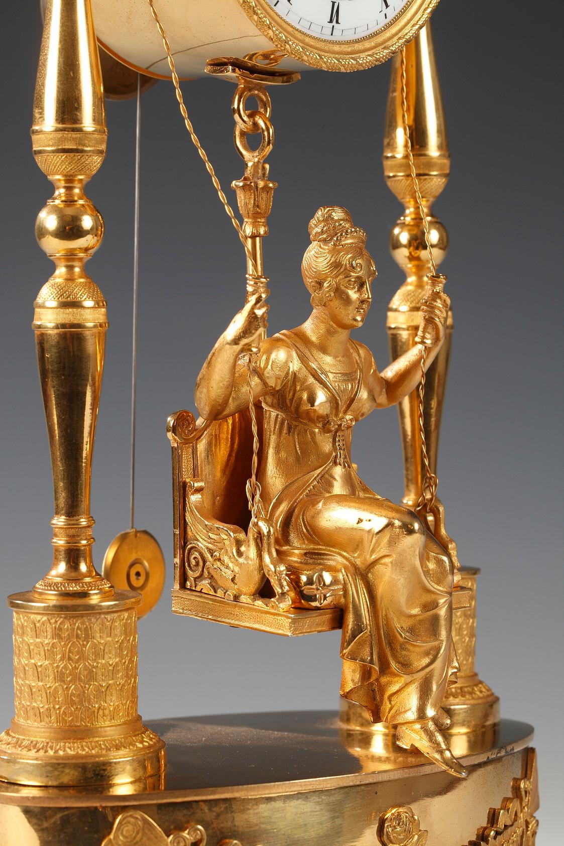 Gilt Ormolu Clock 