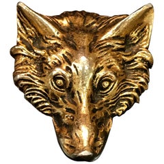 Ormolu Gucci Fox Head Bottle Opener