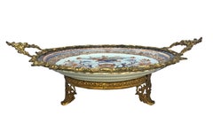Ormolu Mounted Chinese Imari Porcelain Plate