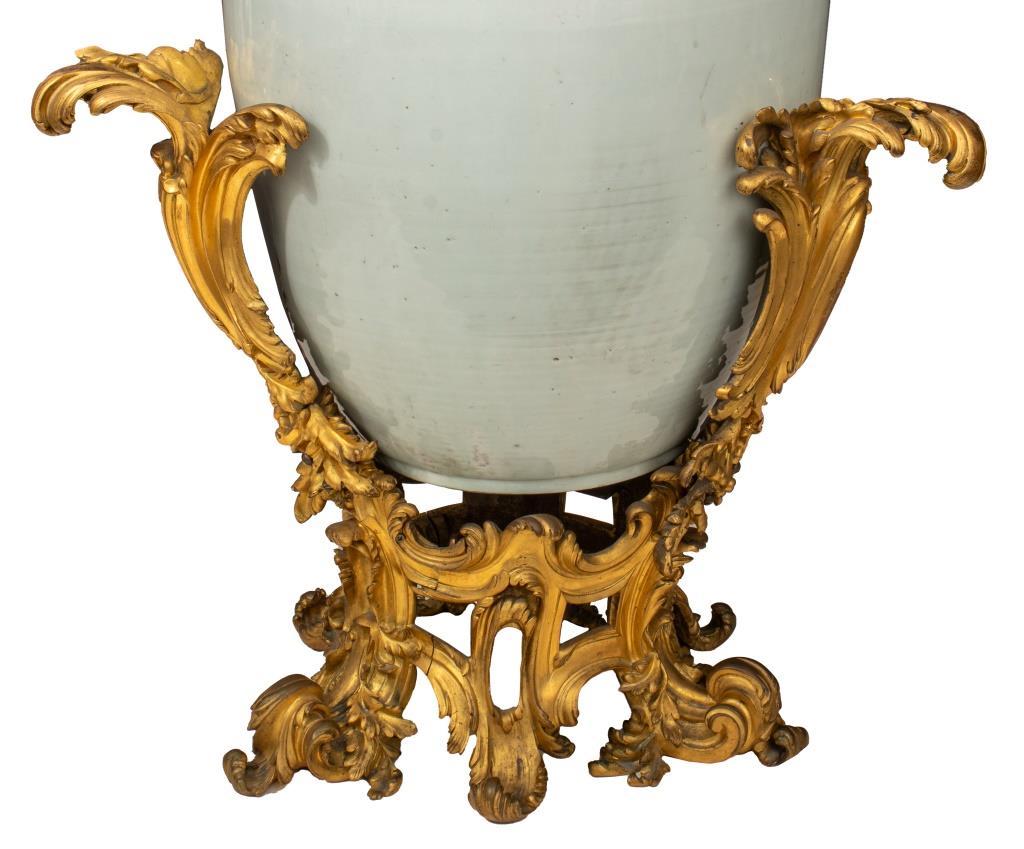 Louis XV Ormolu Mounted Japanese Porcelain Palace Vase
