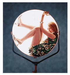Vintage Girl in the Light, Contemporary Color Fashion Photography 1960s