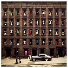 Girls in the Window, 1960 by Ormond Gigli, archival pigment print