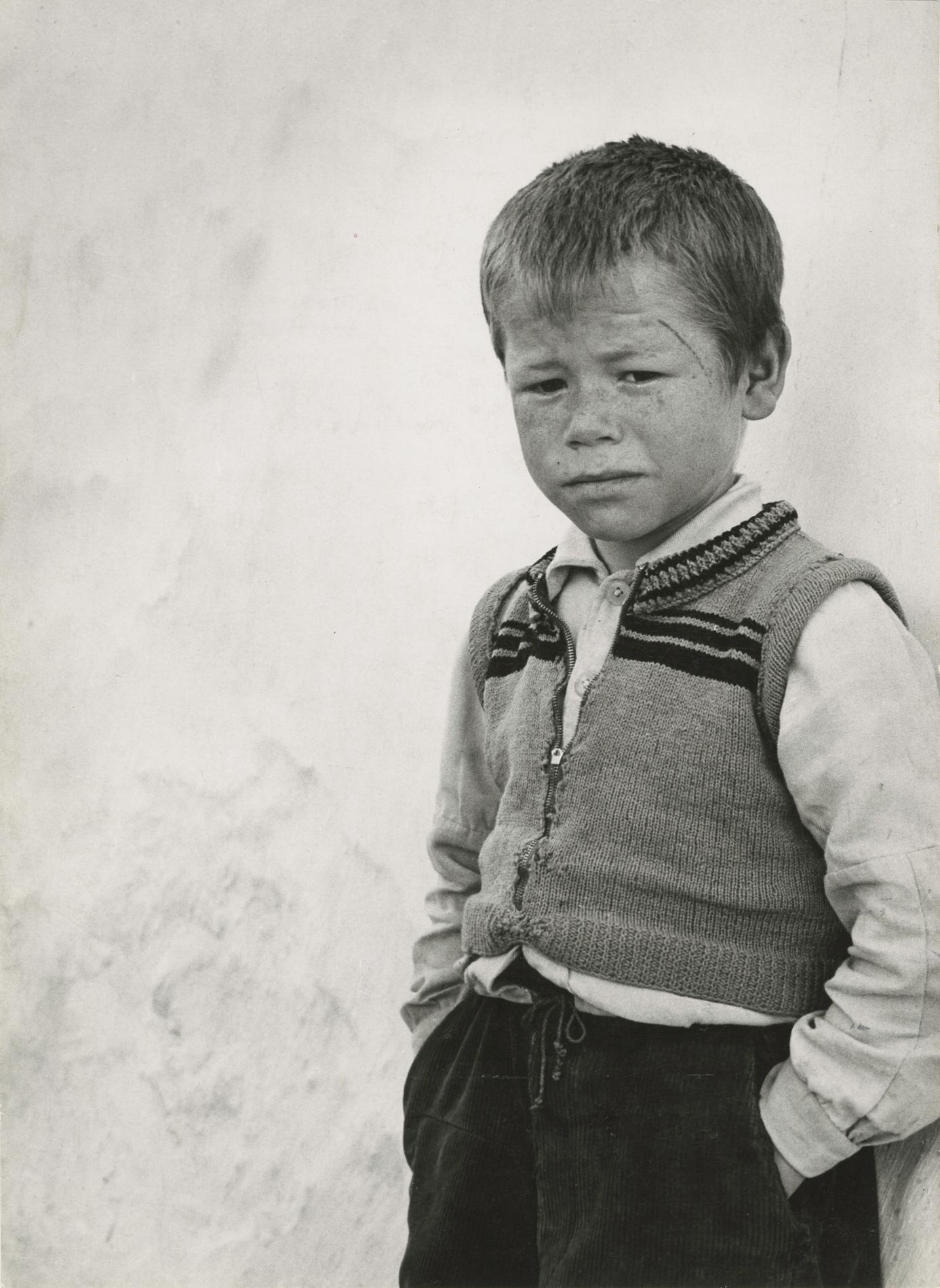 Ormond Gigli Black and White Photograph - Portuguese Boy, Portugal