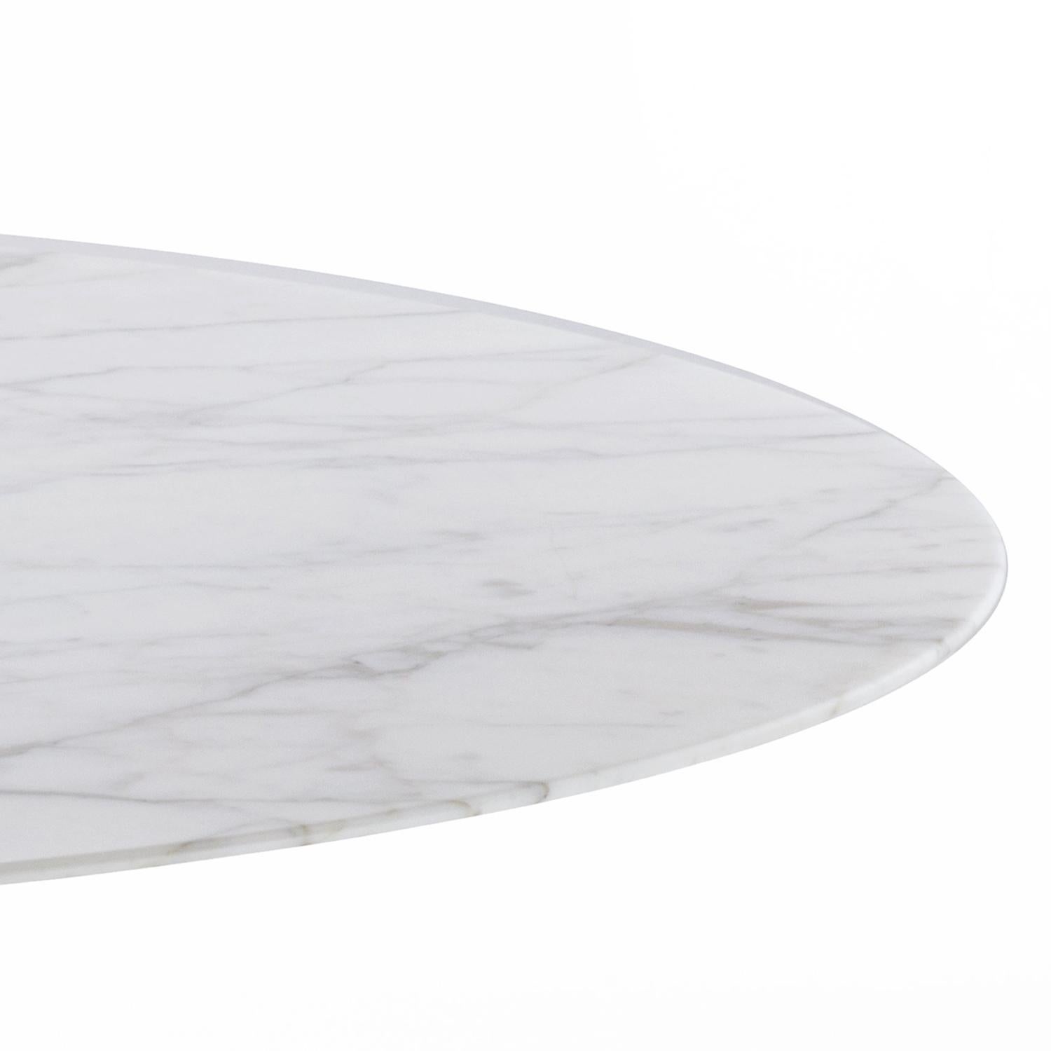 Ornement Table à manger en marbre blanc Neuf - En vente à Paris, FR