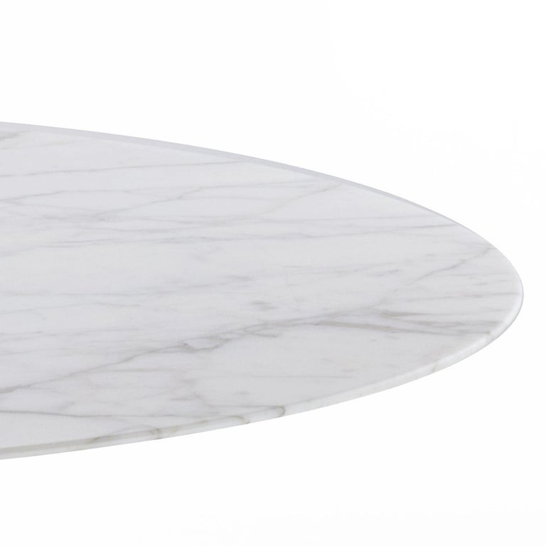 Ornament White Marble Dining Table For Sale at 1stDibs